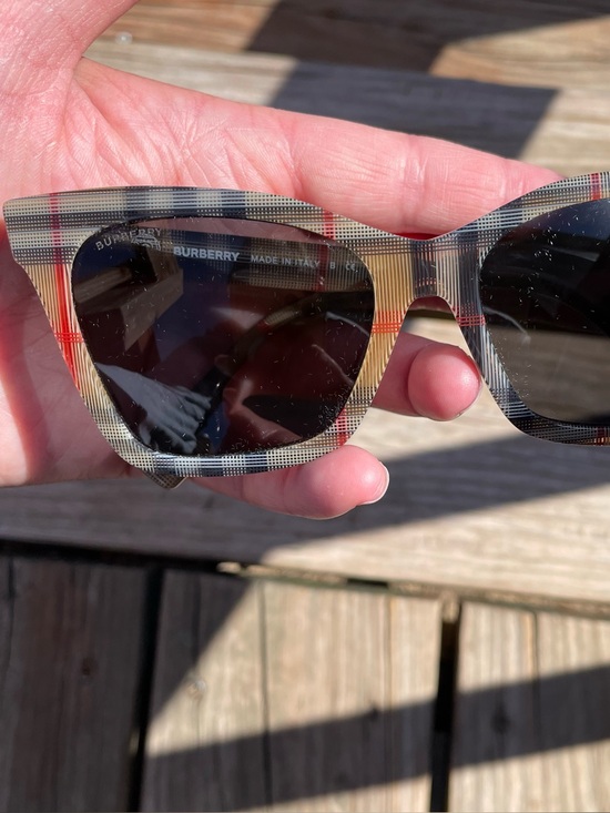 Burberry Elsa Vintage Check Sunglasses main image 9